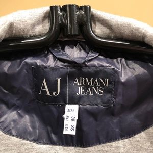 Armani rain poncho